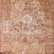 Anastasia Copper Ivory Rug with ornate distressed traditional patterns in warm copper and ivory hues