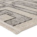 Product Image 2 for Bungalow Modern Geometric Gray/ Cream Rug - 3' x 8' from Jaipur 