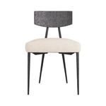 Product Image 7 for Reynard Natural Gray Linen Dining Chair from Arteriors