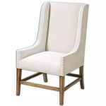Product Image 1 for Uttermost Dalma Linen Wing Chair from Uttermost