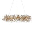 Product Image 3 for Crystal Bud Large Ring Chandelier from Currey & Company
