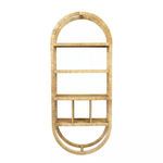 Product Image 7 for Oval Rattan Wall Shelf from Creative Co-Op