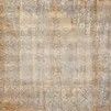 Mika Antique Ivory Copper Rug with abstract tribal-inspired pattern in muted ivory, copper, and gray tones, textured yarn