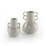 Product Image 2 for Primerose Vases Set Of 2 Light Grey from Four Hands