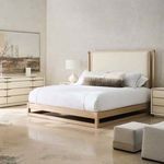 Product Image 5 for Pinstripe Upholstered Slatted Bed from Caracole