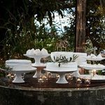 Product Image 3 for Pearl 11'' Scalloped Ceramic Stoneware Stand - White from Costa Nova