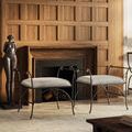 Product Image 13 for Mabel Sandstone Ottoman from Currey & Company