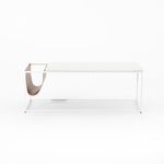 Product Image 9 for Adele Coffee Table White High Gloss from Four Hands