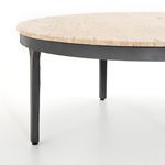 Product Image 6 for Marcus Round Coffee Table Distressed Gun from Four Hands