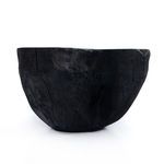 Side profile displaying bowl’s height and curved wall with visible cracks