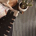 Product Image 3 for Vibe by Strand Indoor/ Outdoor Striped Dark Gray/ Beige Rug from Jaipur 