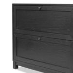 Product Image 35 for Millie Drifted Matte Black Oak Veneer Nightstand from Four Hands