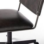 Product Image 21 for Wharton Upholstered Matte Black Iron Desk Chair from Four Hands