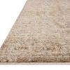 Close-up angled view highlighting rug’s low pile texture and edge detail