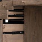 Product Image 11 for Suspension Rustic Grey Veneer Executive Desk from Four Hands