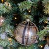 Product Image 6 for Amelia Cabin Plaid Glass Ball Ornament, Set of 4 from Park Hill Collection