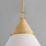 Product Image 2 for Mica 1-Light Modern Coastal Rope-Wrapped Large Pendant from Mitzi