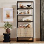 Product Image 2 for Kelby Solid Mango Bookcase - Light Wash Mango from Four Hands