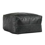 Product Image 1 for Dexter Leather Pouf from Classic Home Furnishings
