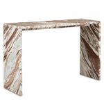 Product Image 1 for Ryan Brown Marble Console Table from Currey & Company