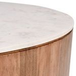Product Image 3 for Josie Solid Wood and Marble Round Coffee from Classic Home Furnishings