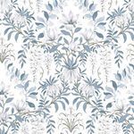 Product Image 3 for Laura Ashley Parterre Off-White / Seaspray Floral Wallpaper from Graham & Brown