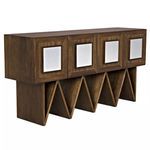Product Image 2 for Jean-Michel Dark Walnut with Mirror Sideboard from Noir