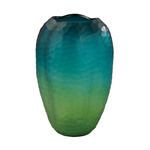 Product Image 1 for Medium Faceted Amorphous Glass Vase from Elk Home