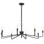 Product Image 1 for Salem 8 Light Forged Iron Chandelier from Savoy House 