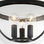 Product Image 4 for Malloy 3-Light Lantern - Aged Iron from Hudson Valley