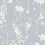 Product Image 2 for Laura Ashley Chalk Blue Dragonfly Garden Floral Wallpaper from Graham & Brown