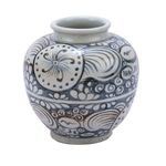 Product Image 6 for Blue & White Yuan Sunflower Porcelain Jar from Legend of Asia