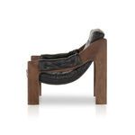 Halston Top Grain Leather Chair - Heirloom Black image 5