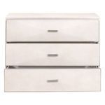 Product Image 5 for Wynn Shagreen 3-Drawer Nightstand from Essentials for Living