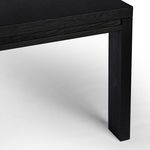 Product Image 6 for Millie Oak Dining Table - Drifted Matte Black Veneer from Four Hands