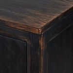 top plank detail close-up revealing dark wood grain textures with streaks of natural brown