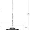 Product Image 10 for Maldives Black and Khaki Iron & Rattan Chandelier from Currey & Company
