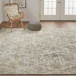 Product Image 7 for Elias Textured Gray / Taupe Area Rug - 2' x 3' from Feizy Rugs
