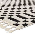 Product Image 2 for Casa Geometric Cream/Black Rug from Jaipur