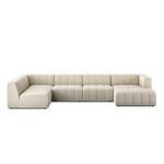 Product Image 1 for Langham 5-Piece Right Facing Channeled Sectional from Four Hands