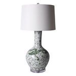 Product Image 2 for Celadon Dragon Globular Vase Table Lamp from Legend of Asia
