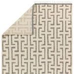 Product Image 3 for Semra Global Hand-Knotted Geometric Cream/ Gray Rug - 6' x 9' from Jaipur 