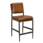 Product Image 1 for Wooster Cuba Brown Leather Counter Chair from Noir
