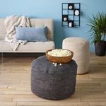 Product Image 1 for Louis Wide Pouf from Texxture