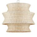 Product Image 8 for Phebe Medium Rattan Chandelier from Currey & Company