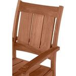 Product Image 10 for Croquet Teak Outdoor Natural Teak Arm Chair Chair from Summer Classics
