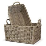 Product Image 2 for Normandy Laundry Baskets, Set Of 2 from Napa Home And Garden