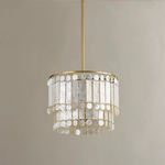 Product Image 10 for Melisa 6-Light Modern Coastal Capiz Shell Chandelier from Mitzi