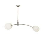 Product Image 1 for Artemis Polished Nickel Double Pendant from Regina Andrew Design