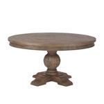 Product Image 1 for Chatham Downs Round Dining Table In Weathered Teak Finish from World Interiors
